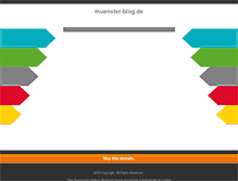 Tablet Screenshot of muenster-blog.de